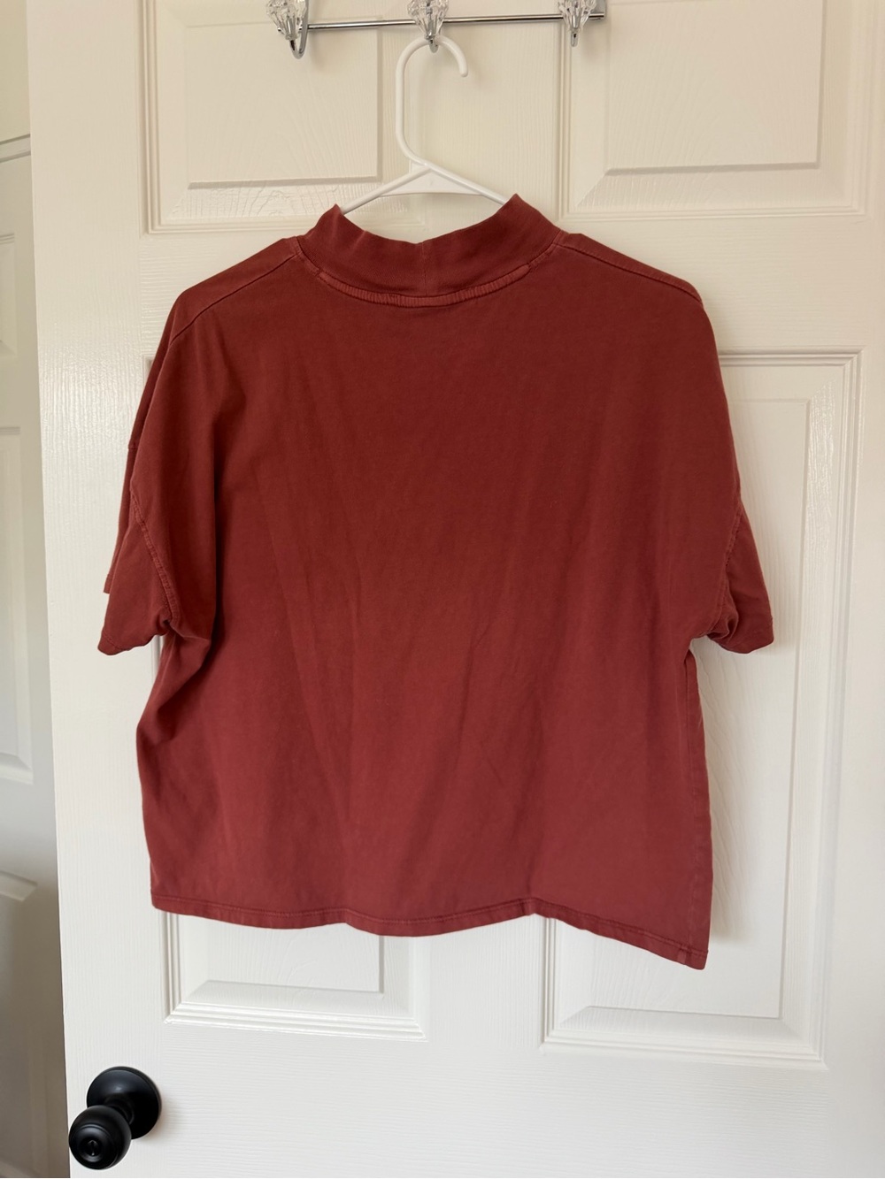Free people mock neck tee